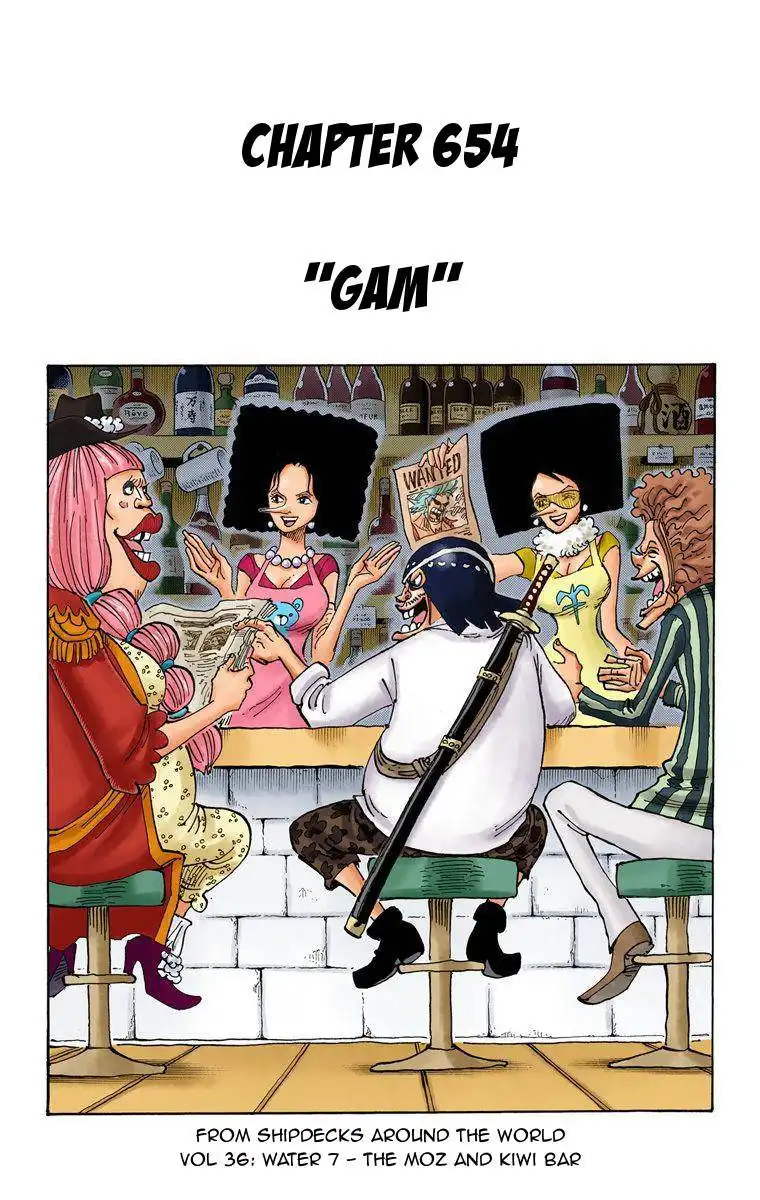 One Piece - Digital Colored Comics Chapter 654 2